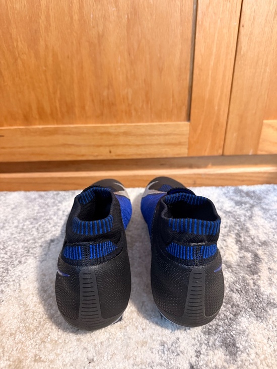 Nike Phantom Vision Elite DF FG Soccer Cleats Black Blue Size Men\'s 7.5